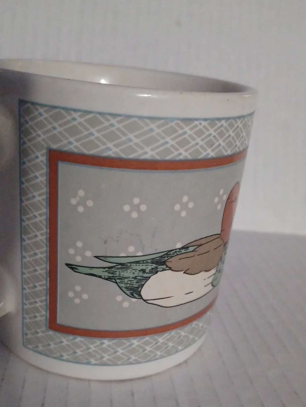 Vintage Mallard Coffee Cup